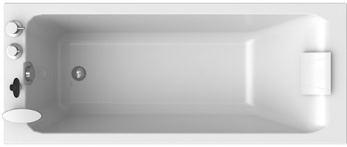 Акриловая ванна Radomir Vannesa Агата 2 170x70 2-01-0-0-1-226Р Белая без гидромассажа