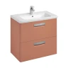 Тумба под раковину Roca The Gap Original 70 ZRU9307838 подвесная цвет Терракот