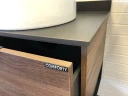 Тумба с раковинами Comforty Порто 120-2 00-00001287 подвесная Дуб темно-коричневый МДФ / ЛДСП