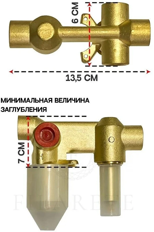 Душевая система FILARETE Roun FL1023MG цвет Золото матовое