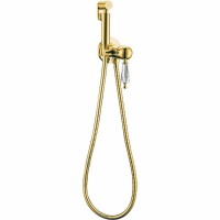 Гигиенический душ со смесителем Boheme Imperiale 435-SW Золото латунь на стену