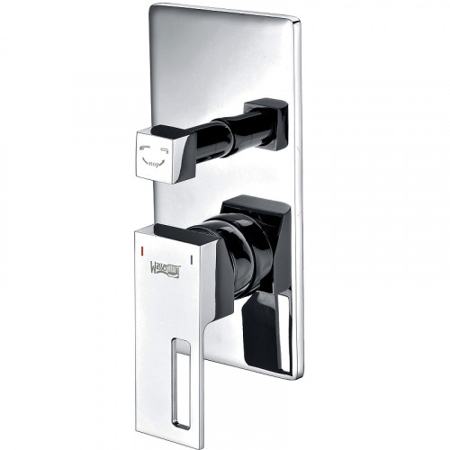 Смеситель для душа WasserKRAFT Alme 1541 Хром латунь встраиваемый