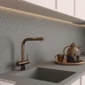 Смеситель для кухни WasserKRAFT A8997 цвет Розовое золото