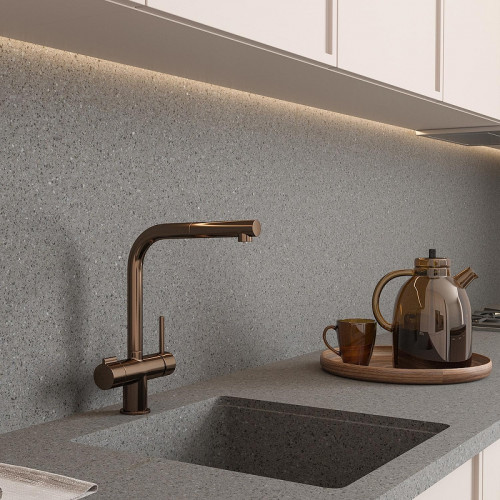 Смеситель для кухни WasserKRAFT A8997 цвет Розовое золото