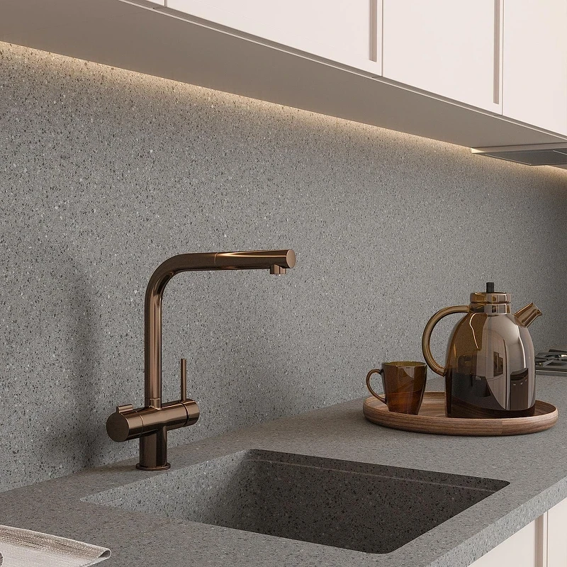 Смеситель для кухни WasserKRAFT A8997 цвет Розовое золото