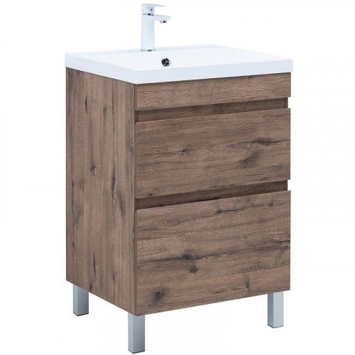 Тумба под раковину Aquanet Нота New 58 344139 Дуб веллингтон табак