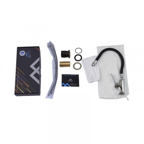 Смеситель для кухни Fashun A4186-7 цвет Хром Черный