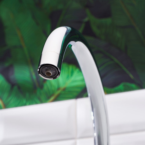 Смеситель для кухни Ростовская Мануфактура Сантехники Boou B9097J Хром латунь