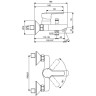 Комплект смесителей Vidima Uno BA376AA