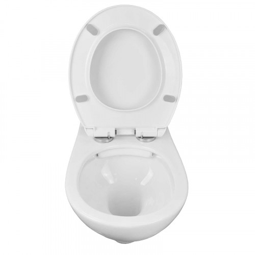 Унитаз Loranto Fredo CS-WH8005 подвесной цвет Белый с сиденьем Микролифт
