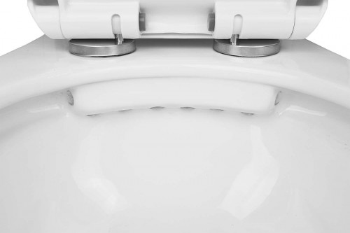 Унитаз Loranto Fredo CS-WH8005 подвесной цвет Белый с сиденьем Микролифт