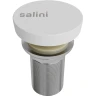 Донный клапан Salini D504 162202G click-clack Белый глянцевый