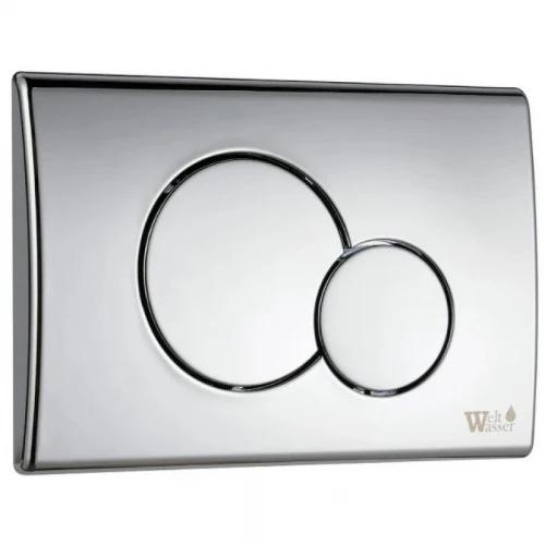 Комплект унитаза с инсталляцией WeltWasser MARBERG 507 + BAARBACH 004 GL-WT + MAR 507 RD 10000006952 цвет Белый глянцевый с сиденьем Микролифт и клавишей смыва цвет Хром