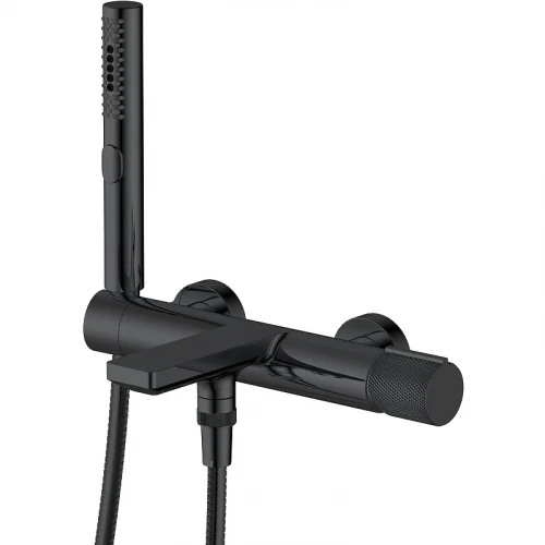 Смеситель для ванны Allen Brau Liberty 5.33006-31 Черный матовый латунь на стену