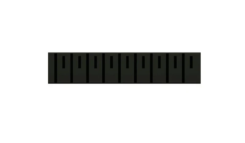 Душевой лоток PlastBrno DESIGN 6 71 SZA6650 с решеткой цвет Черный
