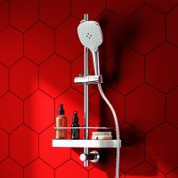 Душевой гарнитур Dorff Prime D0140000 Хром латунь на стену