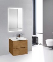 Тумба под раковину BelBagno ETNA 39-600/390-2C-SO-RN-P подвесная Rovere Nature МДФ / ЛДСП
