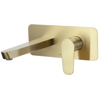 Смеситель для раковины Ramonsoler Alexia 3620OC Золото брашированное