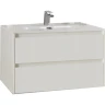 Тумба под раковину BelBagno KRAFT 39-800/390-2C-SO-BO подвесная Bianco Opaco МДФ / ЛДСП