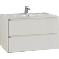 Тумба под раковину BelBagno KRAFT 39-800/390-2C-SO-BO подвесная Bianco Opaco МДФ / ЛДСП
