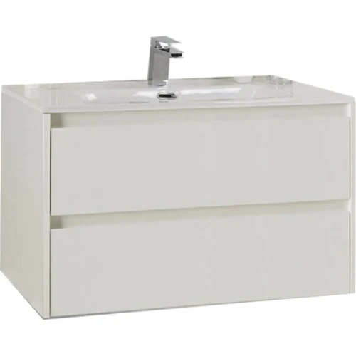 Тумба под раковину BelBagno KRAFT 39-800/390-2C-SO-BO подвесная Bianco Opaco МДФ / ЛДСП