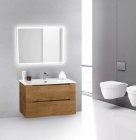 Тумба под раковину BelBagno ETNA 39-700/390-2C-SO-RN-P подвесная Rovere Nature МДФ / ЛДСП