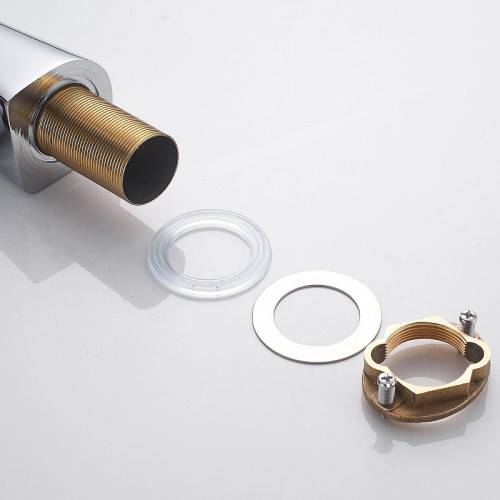 Смеситель для кухни Shevanik S543-9 цвет Хром Серый