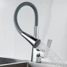 Смеситель для кухни Shevanik S543-9 цвет Хром Серый