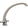 Смеситель для кухни Ulgran Classic U-013-328 Бежевый латунь