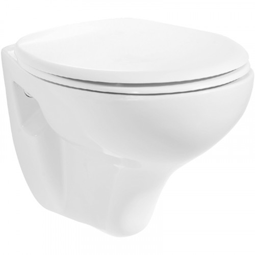 Унитаз Creavit Perla TP320-11CB00E-0000 подвесной Белый без сиденья фарфор подвесной