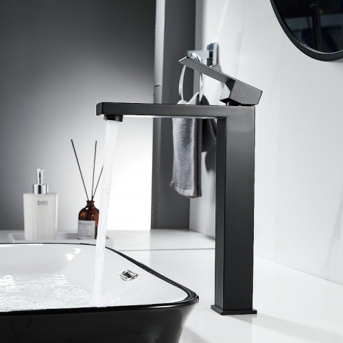 Смеситель для раковины Shevanik S7011H цвет Черный