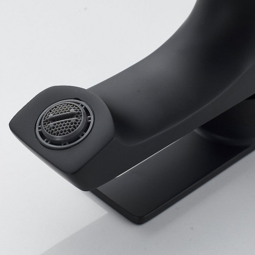 Смеситель для раковины Raffine F171H с гигиеническим душем цвет Черный