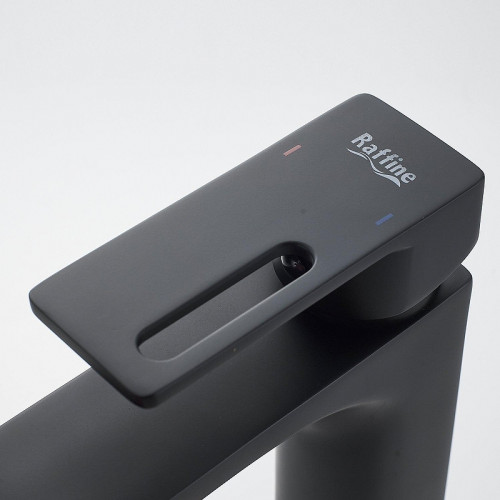 Смеситель для раковины Raffine F171H с гигиеническим душем цвет Черный