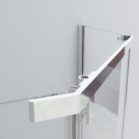 Душевой уголок Vincea Stresa 90x90 VSP-1S900CH профиль Хром стекло шиншилла