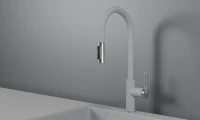 Смеситель для кухни Granula 8168 цвет Базальт