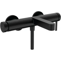 Смеситель для ванны Hansgrohe Finoris 76420670 Черный матовый латунь на стену