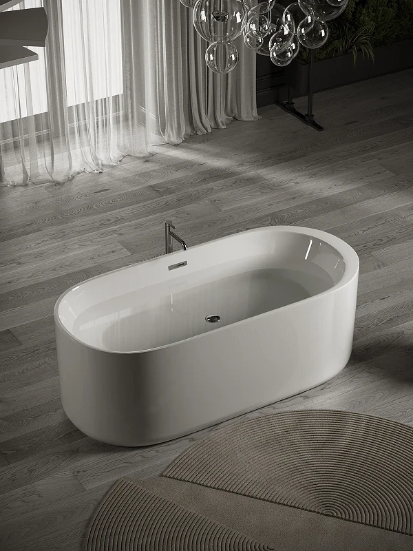 Акриловая ванна Sancos Fiori 170x80 FB04 без гидромассажа