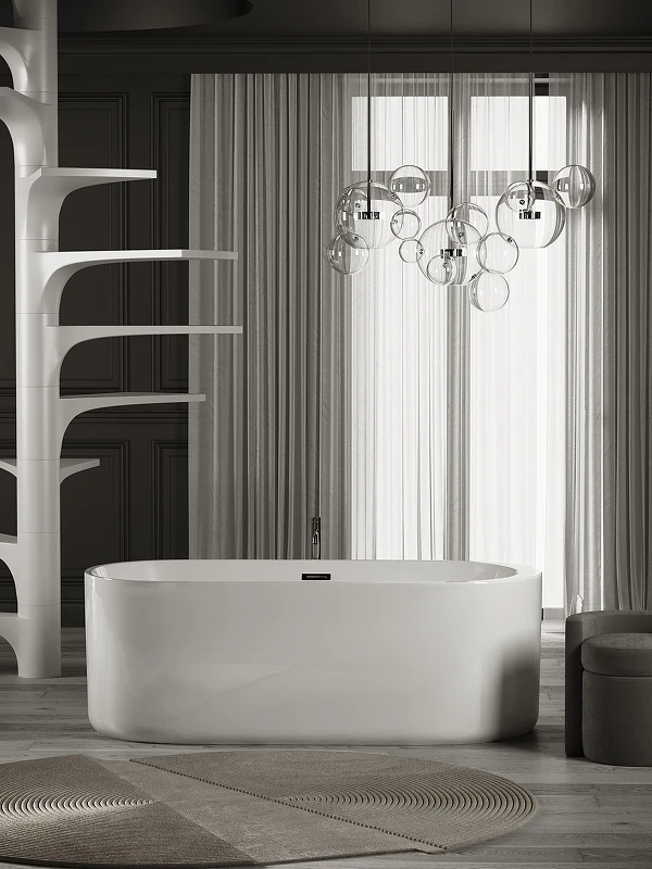 Акриловая ванна Sancos Fiori 170x80 FB04 без гидромассажа