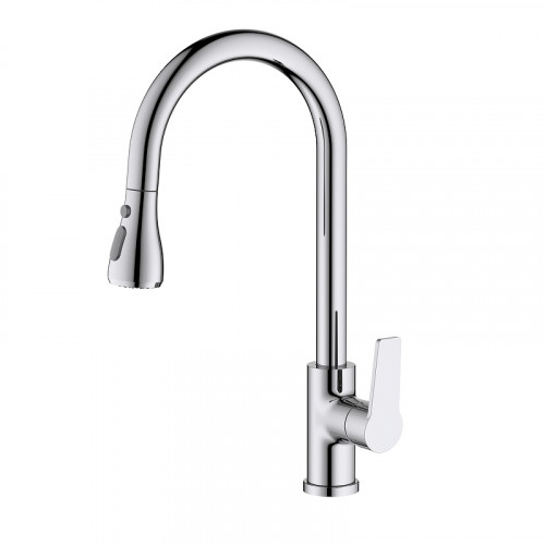 Смеситель для кухни Aquatek Лугано AQ1784CR цвет Хром