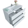 Тумба с раковиной SanVit Кубэ-3 100 kkube3100w Белая глянцевая МДФ / ЛДСП
