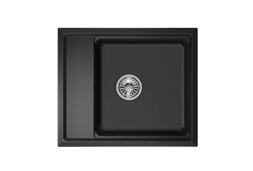 Кухонная мойка Granula Kitchen Space 60 6004 цвет Черный
