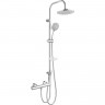 Душевая система Agger Thermo A2492200 с термостатом Хром латунь на стену