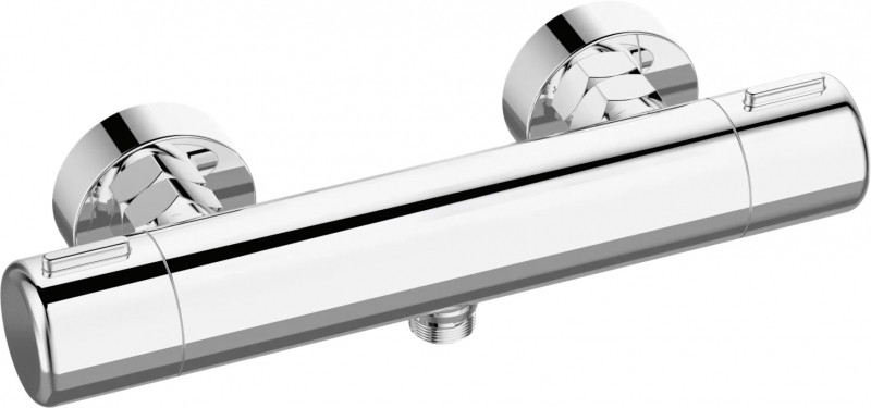 Душевая система Agger Thermo A2492200 с термостатом Хром латунь на стену