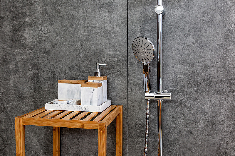 Душевая система Agger Thermo A2492200 с термостатом Хром латунь на стену