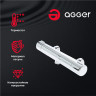 Душевая система Agger Thermo A2492200 с термостатом Хром латунь на стену