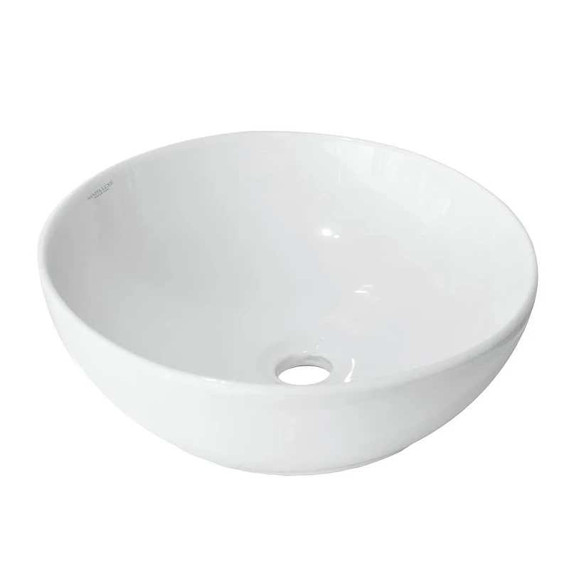 Раковина-чаша Sanita Luxe Art Slim 40 WB.CT/Art/40-N.Slim/WHT.G/S1 цвет Белый