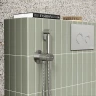 Гигиенический душ со смесителем WasserKRAFT A70338 Никель латунь встраиваемый