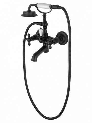 Смеситель для ванны Wonzon &amp; Woghand Retro WW-88639020-MB цвет Черный матовый