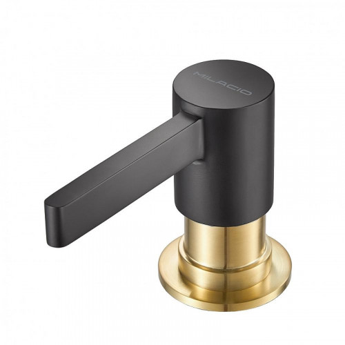 Дозатор для моющего средства Milacio Ultra MCU.933.BGD цвет Золото Черный