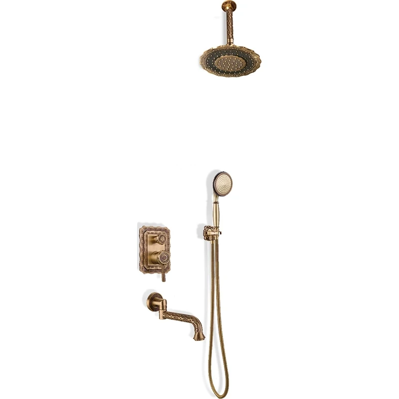 Душевая система Bronze de Luxe Windsor 10137/1DF Бронза латунь встраиваемый